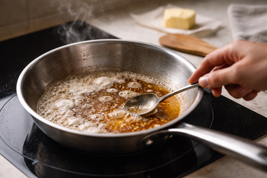 Brunet smør uden sort bund: min farveguide fra skum til nøddebrun