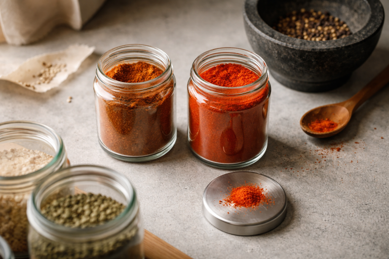 Dufter din paprika af… ingenting? Min praktiske plan for krydderier og tørvarer