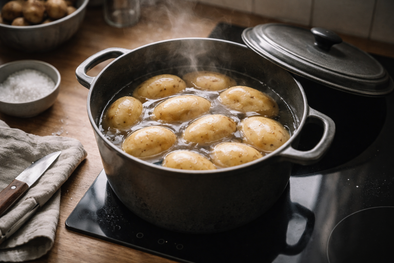 Hold på kartoflen: Min sikre metode til kogning uden revner og smulder