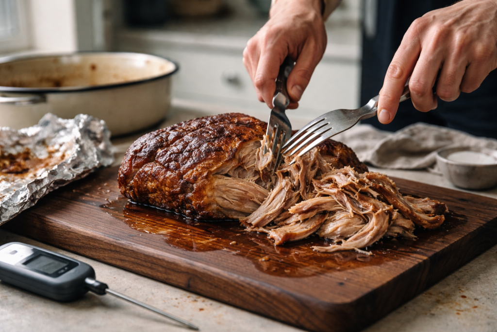 Pulled pork uden tørre tråde: min ovnplan til saftig, silkeblød optrækning