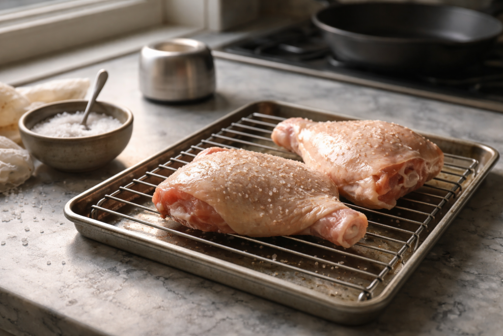 Salt med tid på din side: min tørsaltning-plan for saftigere kød og sprødere skorpe