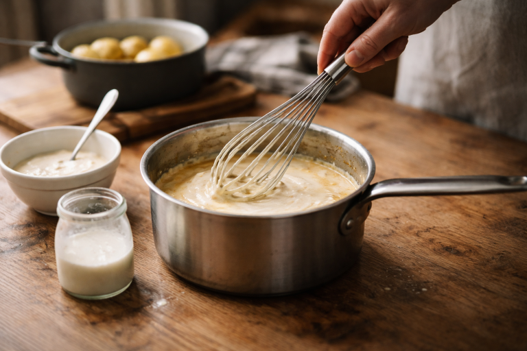 Sovsen skiller fem minutter før servering? Her er min rolige redningsplan