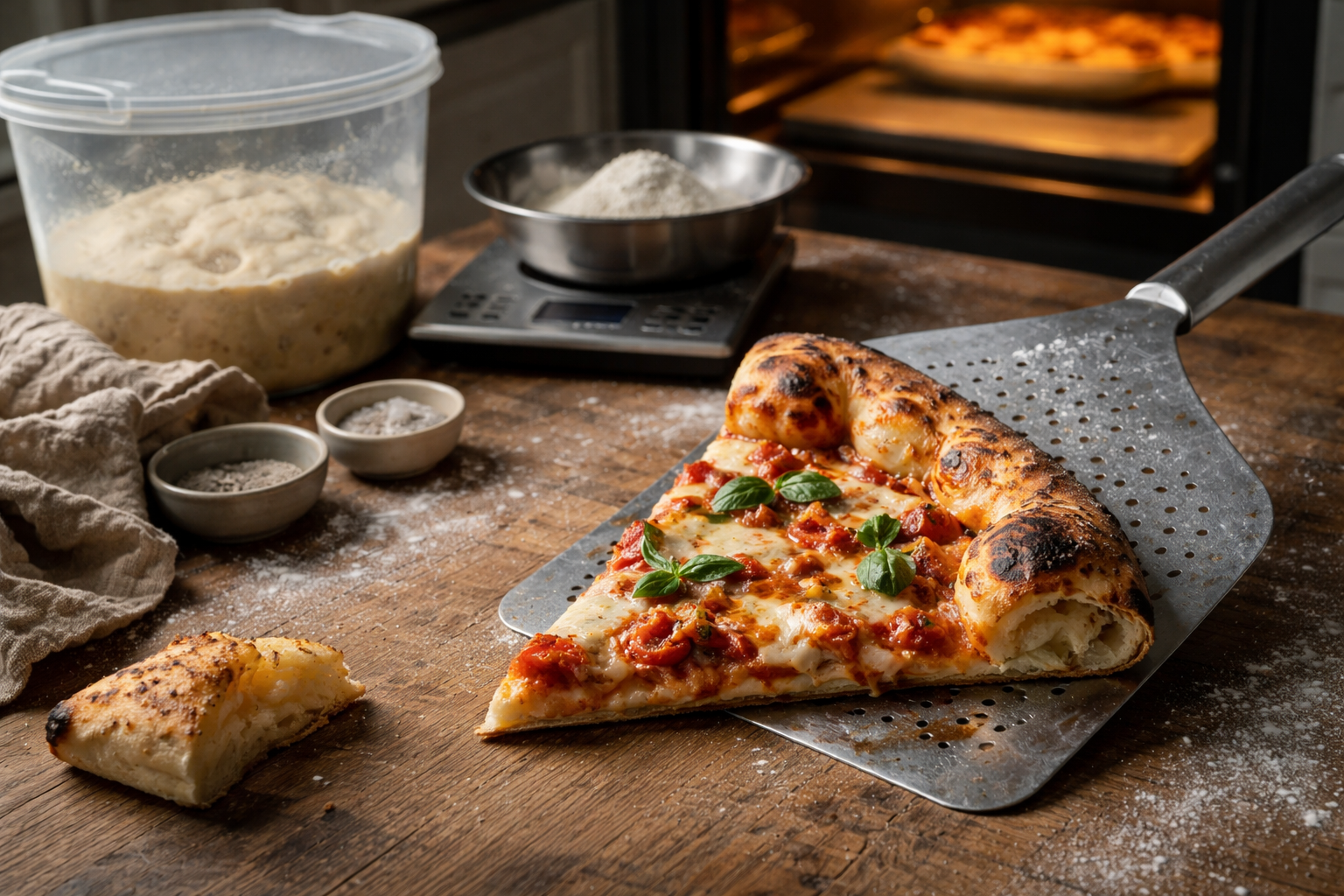 Sprød bund, luftig kant: sådan styrer du pizzadejen (og redder den, når den driller)