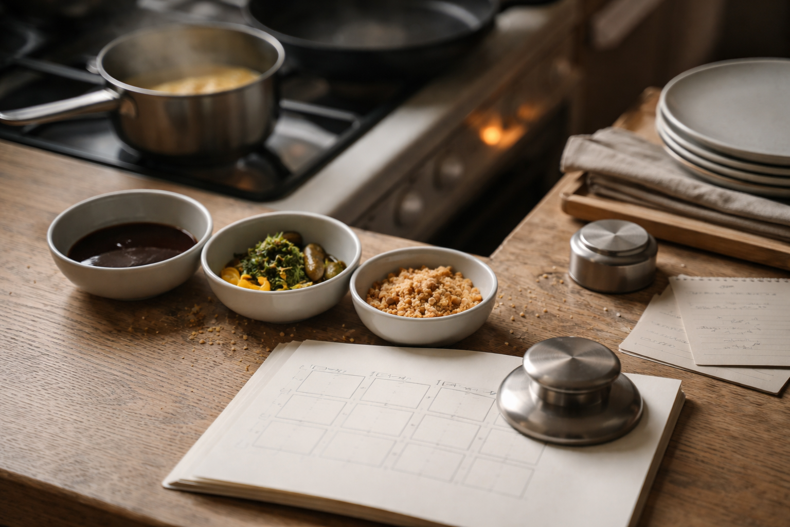 Værtens rolige plan: sådan bygger du en gæstemiddag, der holder tidsplanen