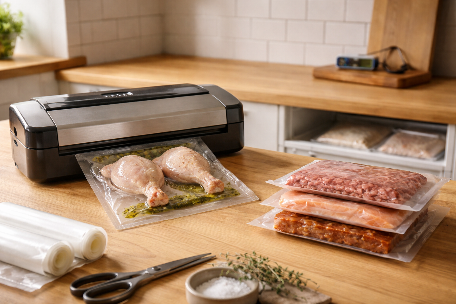 Vakuumpakkeren i hverdagskøkkenet: det du vinder (og det du ikke gør)