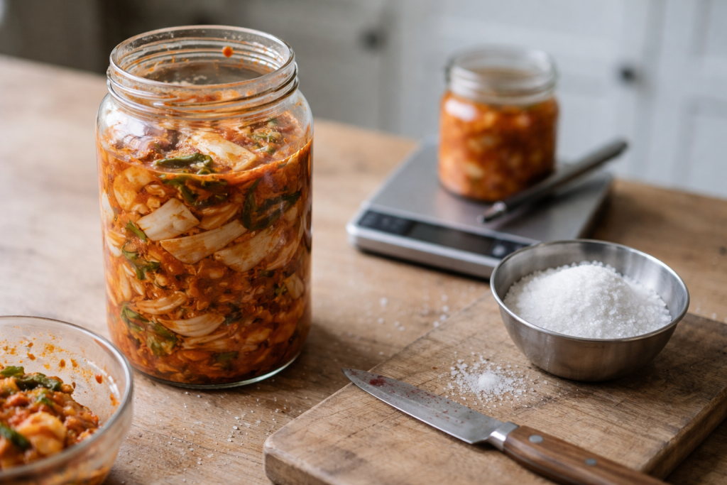 Bliver dit kimchi-glas også lidt skræmmende på køkkenbordet?