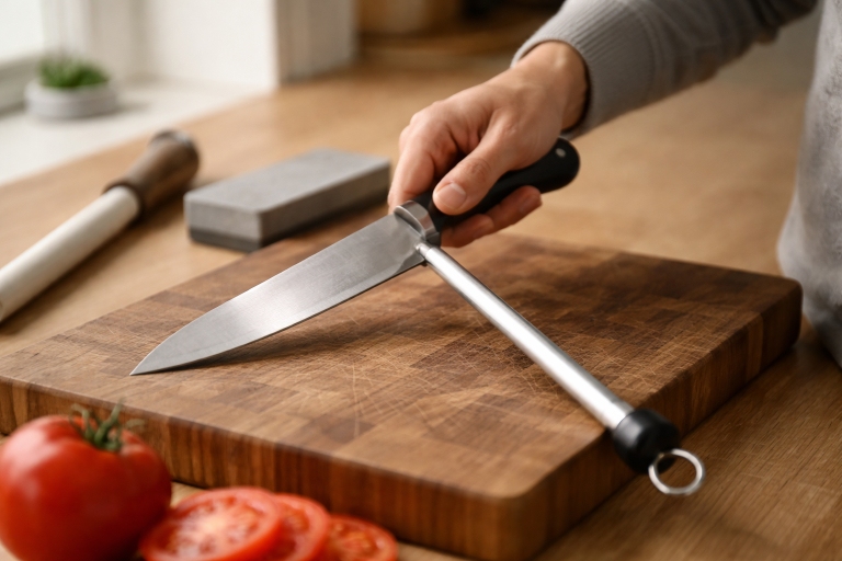 Din kniv er ikke sløv, du behandler den bare forkert