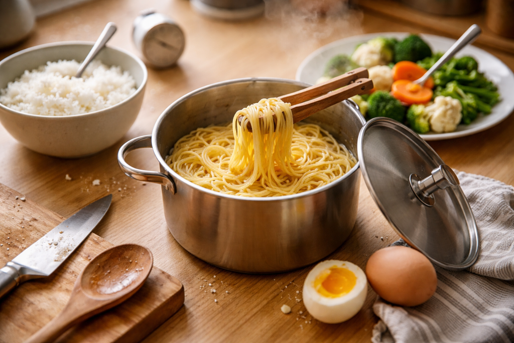 Kogetider der holder: pasta, ris, æg og grønt - plus de tests der redder dig